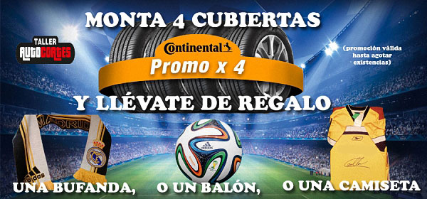 Promoción Neumáticos Continental